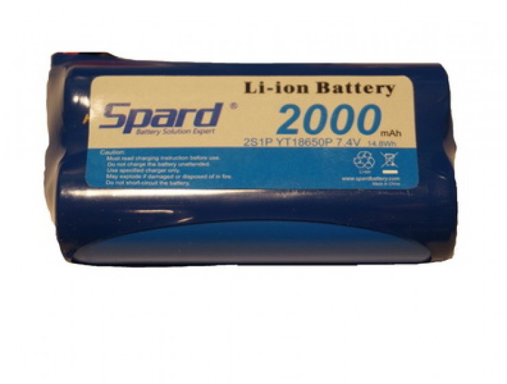 Аккумулятор Spard 2000mAh 2S 7,4V 15C